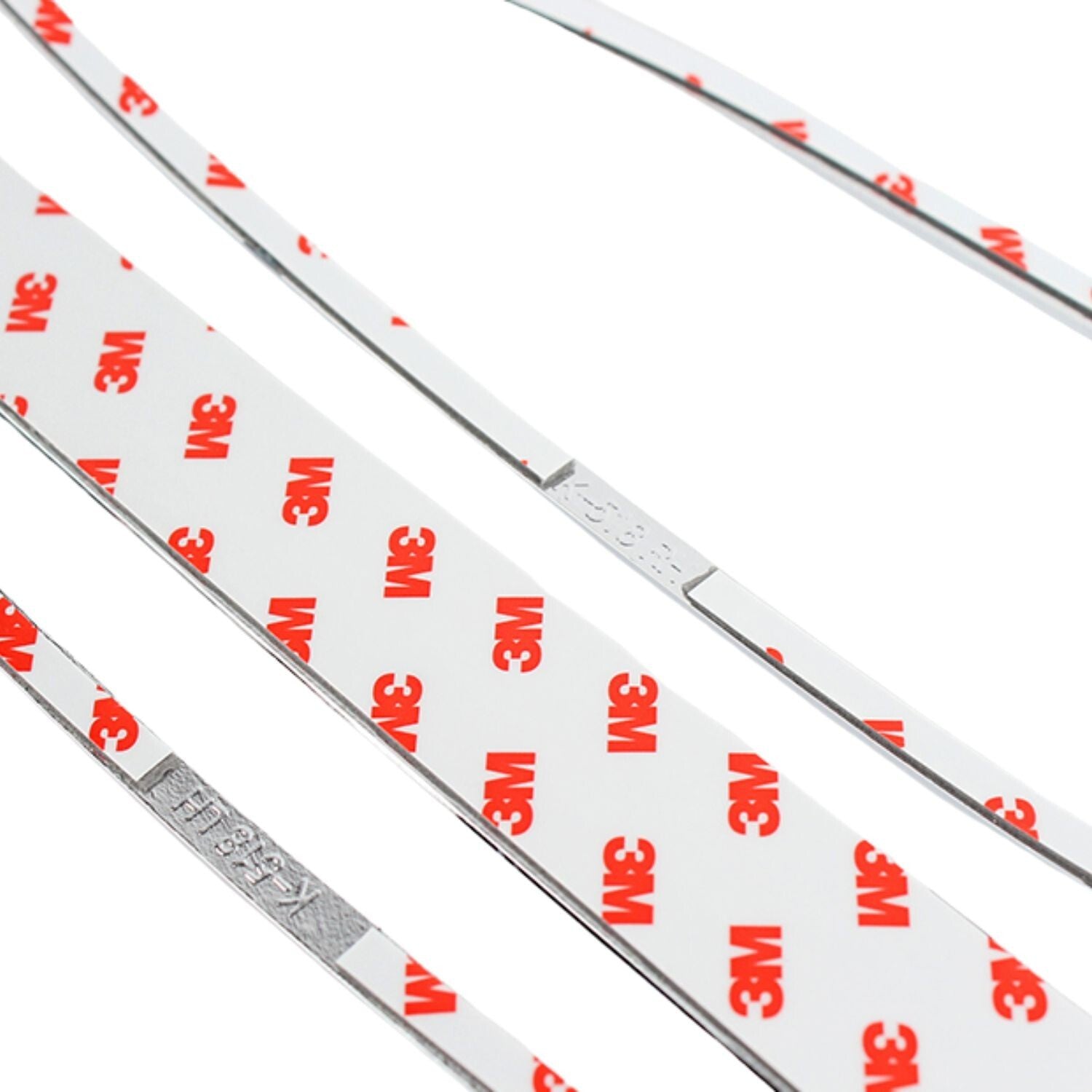 Passend für Hyundai Santafe-DM 2012–2015 Chrom Rücklicht Rahmen 3-teilig