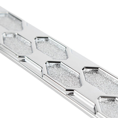 Passend für Hyundai Santafe-DM 2012–2015 Chrom Rücklicht Rahmen 3-teilig