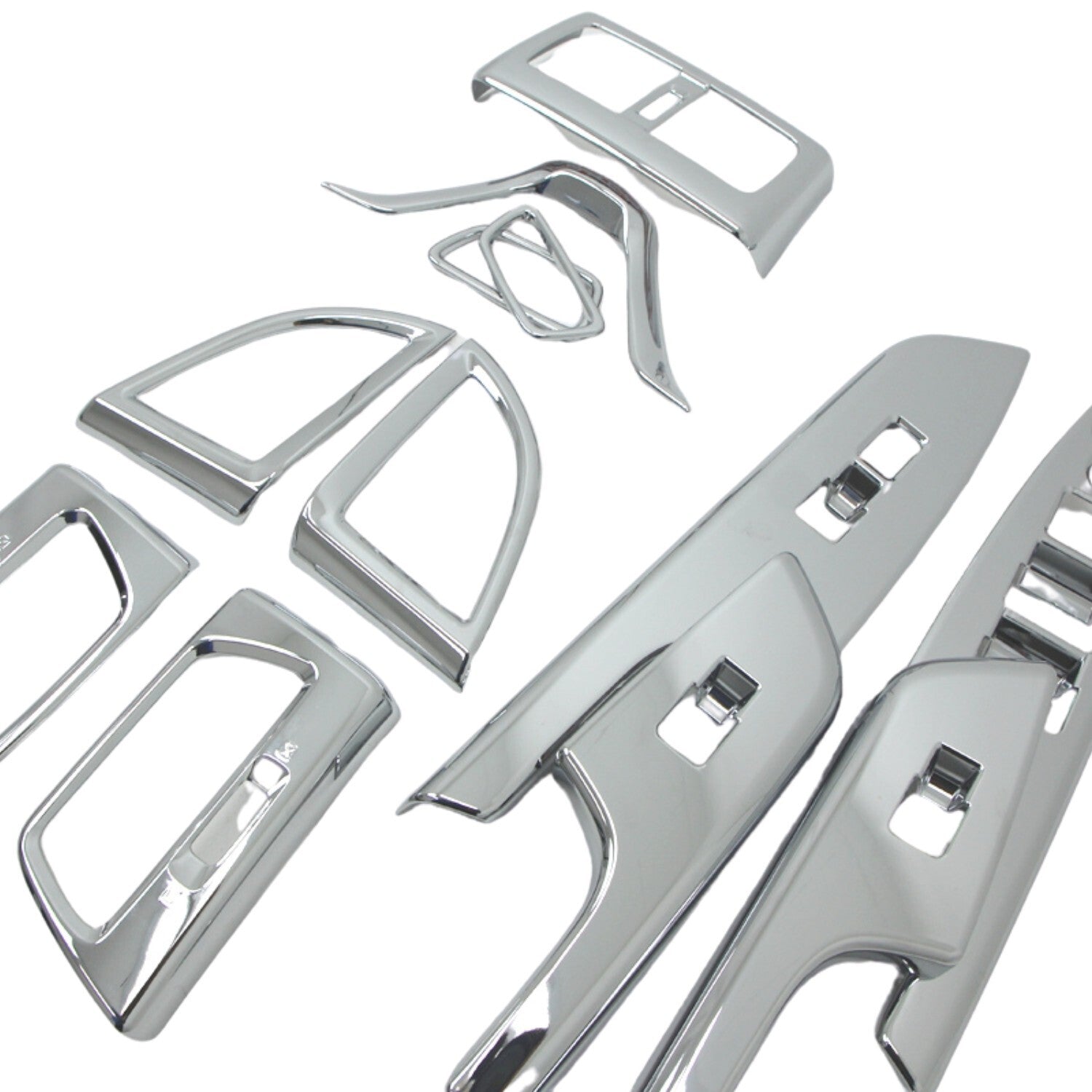 Passend für Honda CR-V 2015–2016 Interieur Blenden Set Chrom