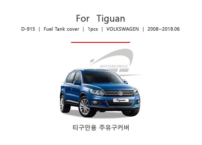Chrom Tankabdeckung Passend für VW Tiguan 2008–2018