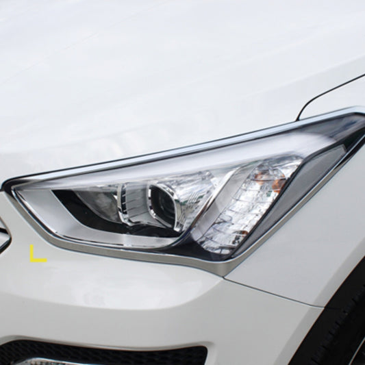 Hyundai Santafe 2012-2018 Chrom Scheinwerfer Rahmen Set