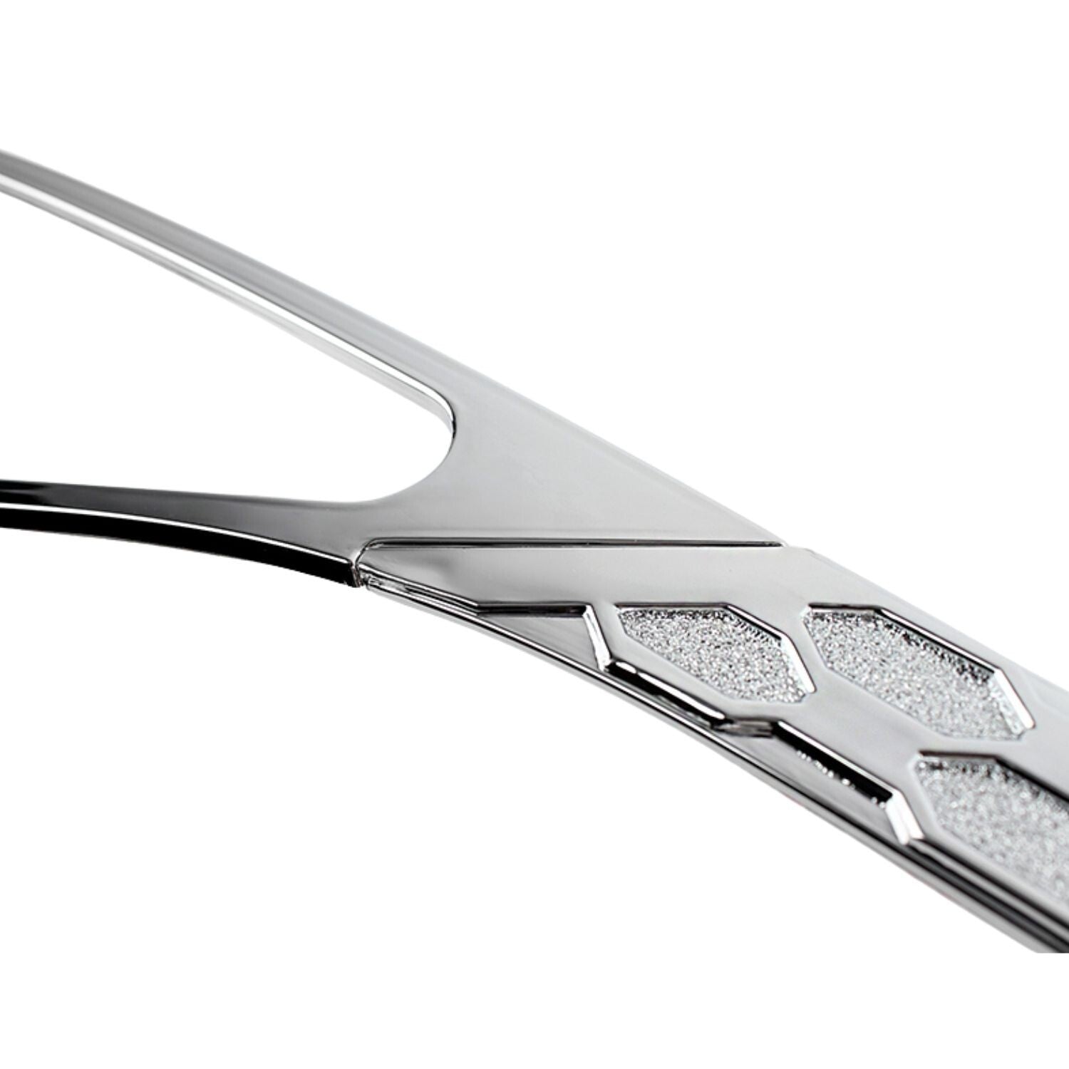 Passend für Hyundai Santafe-DM 2012–2015 Chrom Rücklicht Rahmen 3-teilig