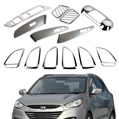 Armaturenbrett Blende Chrom passend für Hyundai ix35 2010–2013