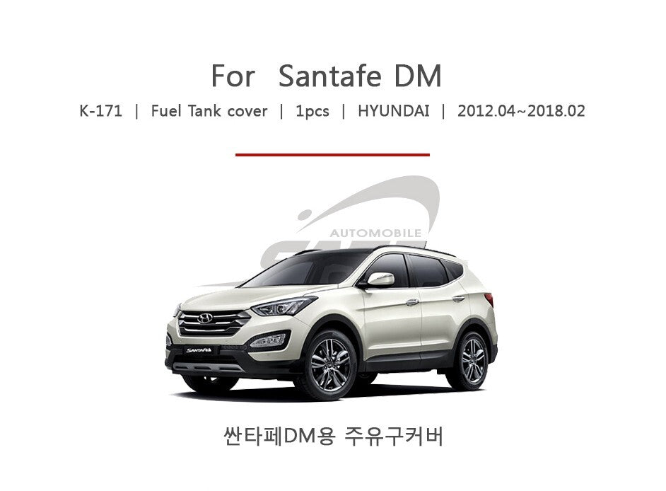 Tankdeckel Chrom Passend für Hyundai Santafe 2012–2018