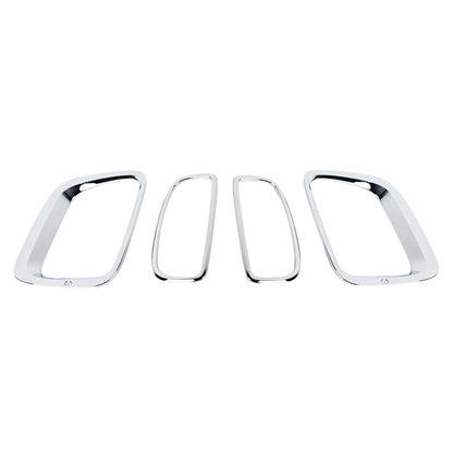 Passend für Kia Sorento 2012-2014 Chrom Nebelscheinwerfer Rahmen Abdeckung 4PCS