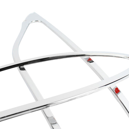 Passend für Hyundai Santafe-DM 2012–2015 Chrom Rücklicht Rahmen 3-teilig