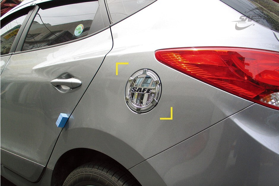 Passend für Hyundai IX35 2010-2015 Chrom Kraftstofftank Abdeckung Zubehör