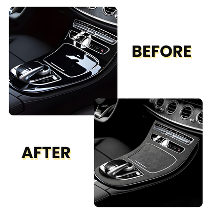 Mittelkonsole Abdeckung Luxus Wildleder passend für Mercedes E-Klasse W213 GLE