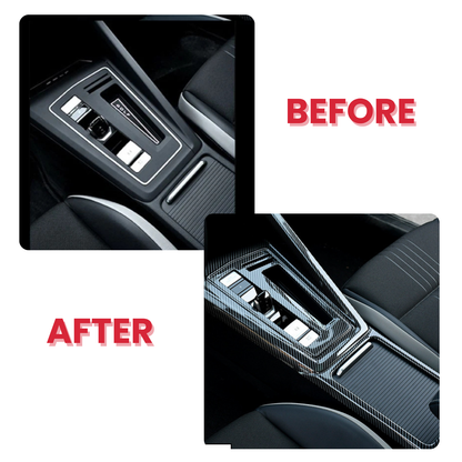 Mittelkonsole Blende Abdeckung Carbon Look – passend für VW Golf 8 (2021–2024)