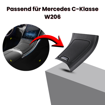 Mittelkonsole Abdeckung Kunstleder passend für Mercedes C-Klasse W206 2022-2025